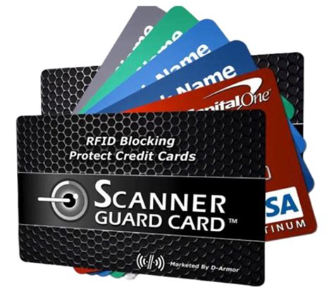 scanner guard rfid protection cards|Scanner Guard Card .